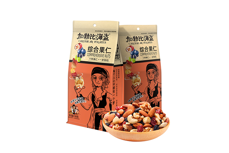 PIRATES OF THE CARIBBEAN MIXED NUTS 100G